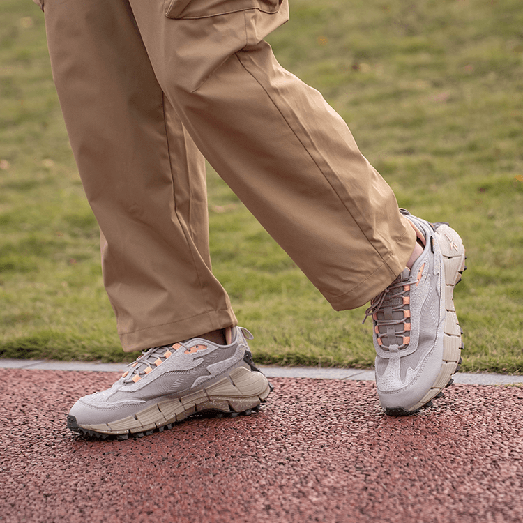 Кроссовки для бега Reebok ZIG KINETICA 2,5 EDGE Low Топ Повседневный Кроссовки для трейлраннинга Unisex Light Хаки - изображение 8