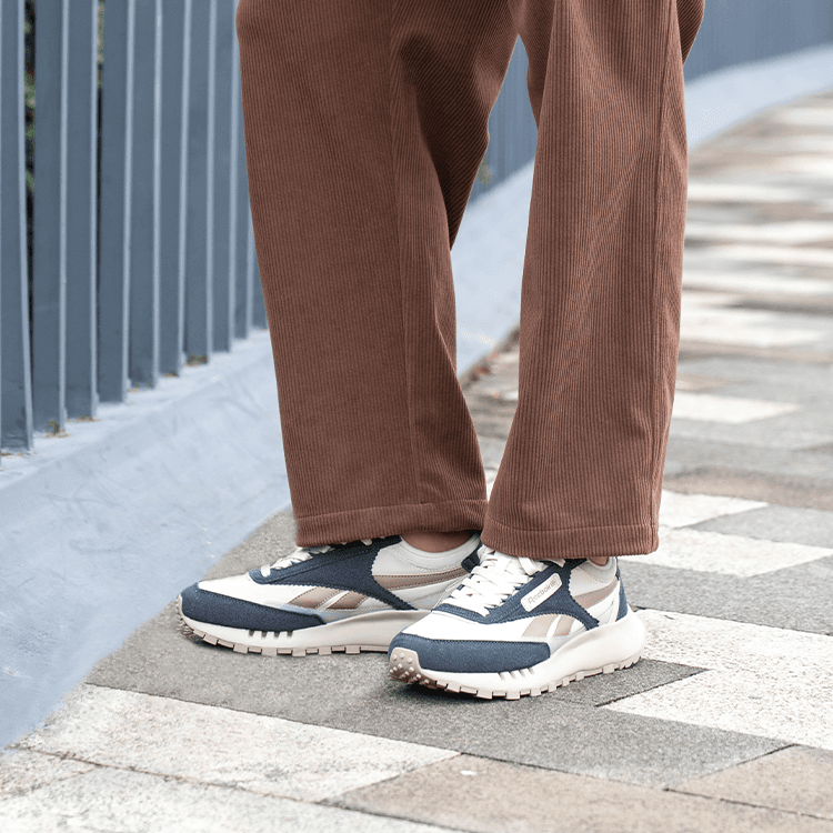Кроссовки для бега REEBOK CL LEGACY W+ Низкие беговые кроссовки унисекс хаки - изображение 6