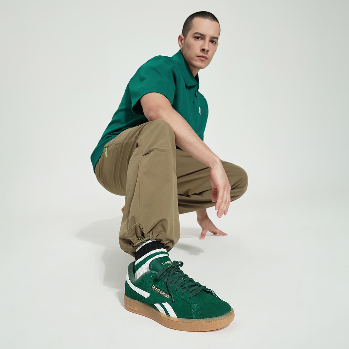 Кроссовки Reebok Club C Grounds Green - изображение 8