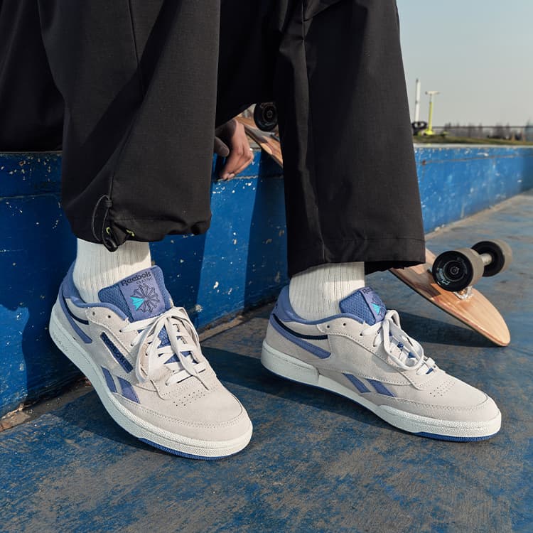 Кроссовки Reebok Club C Revenge Blue Grey - изображение 6