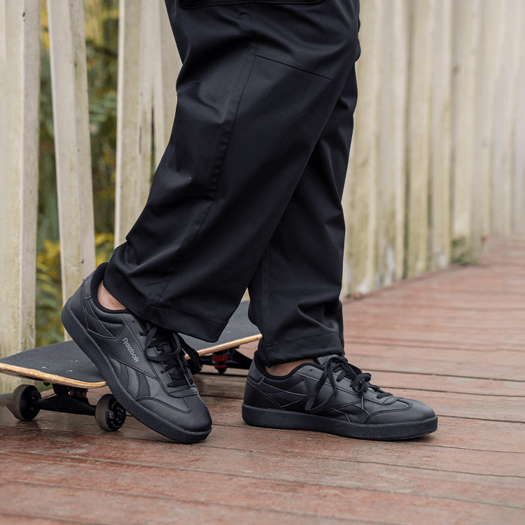 Кроссовки Reebok Smash Edge S Low Топ Скейтборд Обувь Унисекс Черный воин - изображение 7