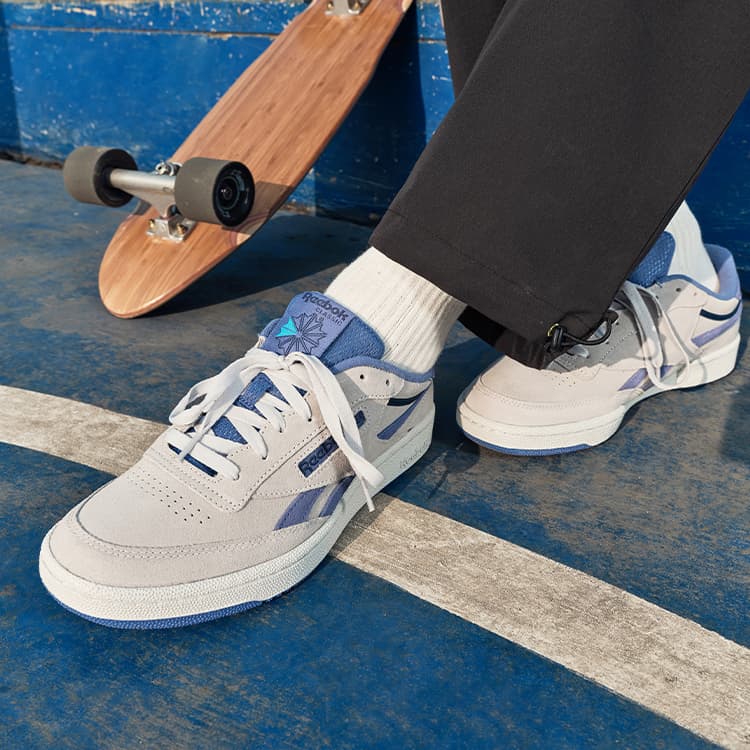 Кроссовки Reebok Club C Revenge Blue Grey - изображение 7