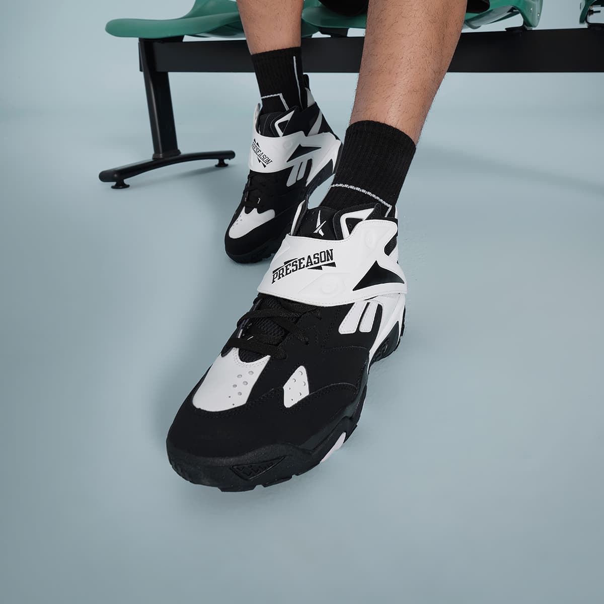 Ретро баскетбольные кроссовки Reebok Preseason 94 - изображение 8