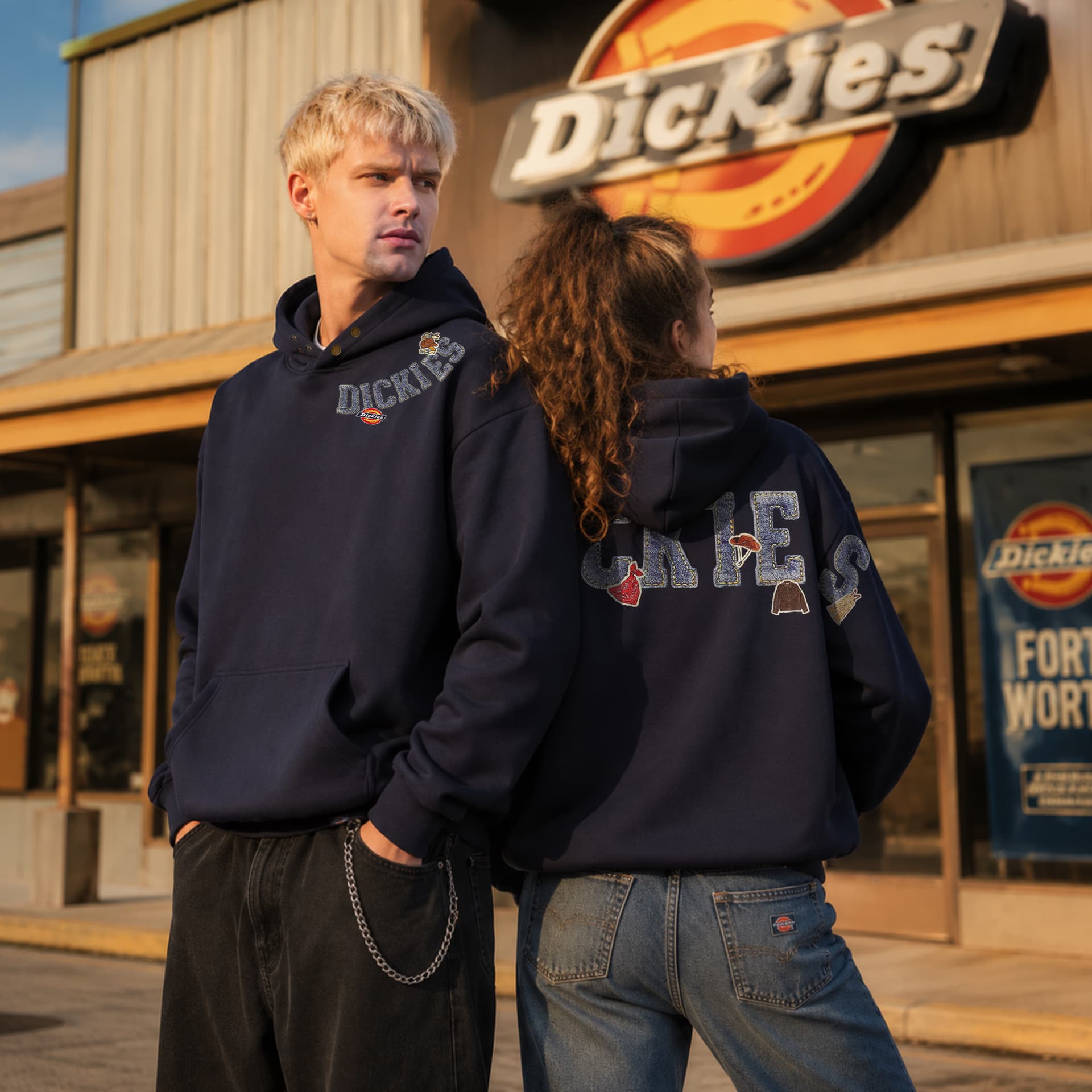 Худи dickies Женские Толстовки - изображение 4