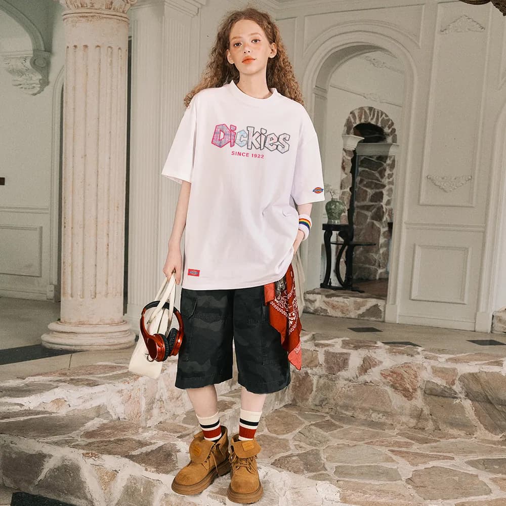 Футболка Dickies Короткий-Рукавные Рубашки Унисекс - изображение 6