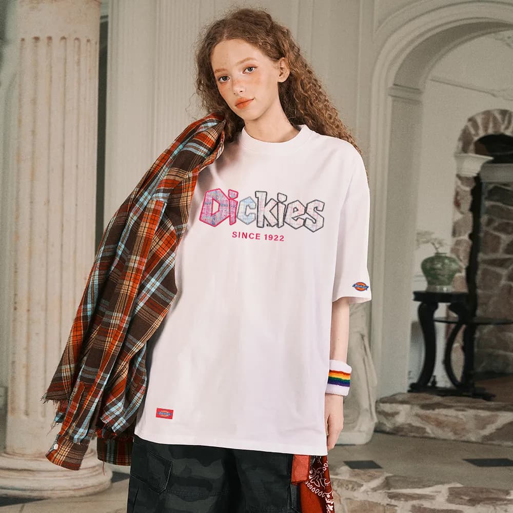 Футболка Dickies Короткий-Рукавные Рубашки Унисекс - изображение 4