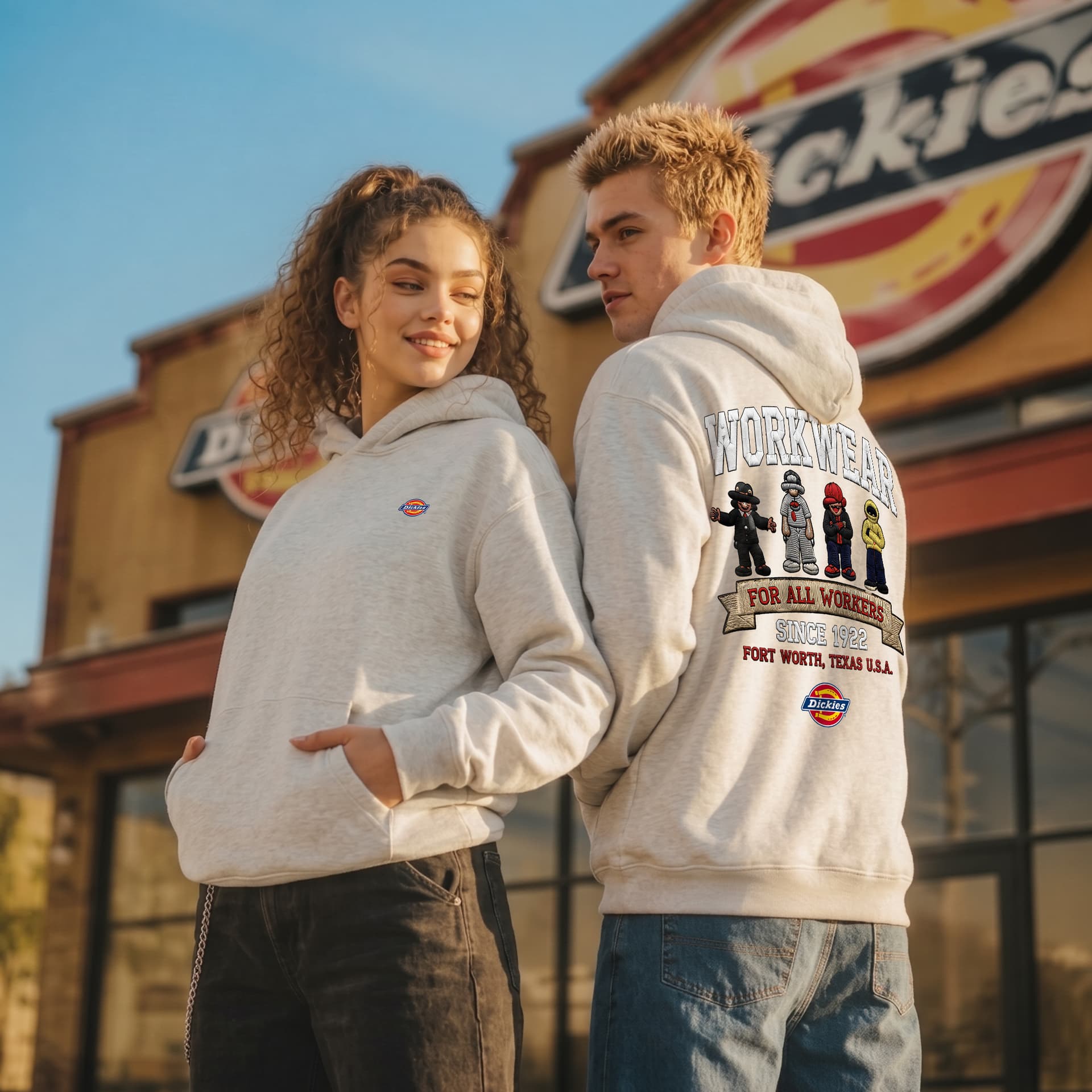 Худи Dickies Унисекс Толстовки - изображение 4