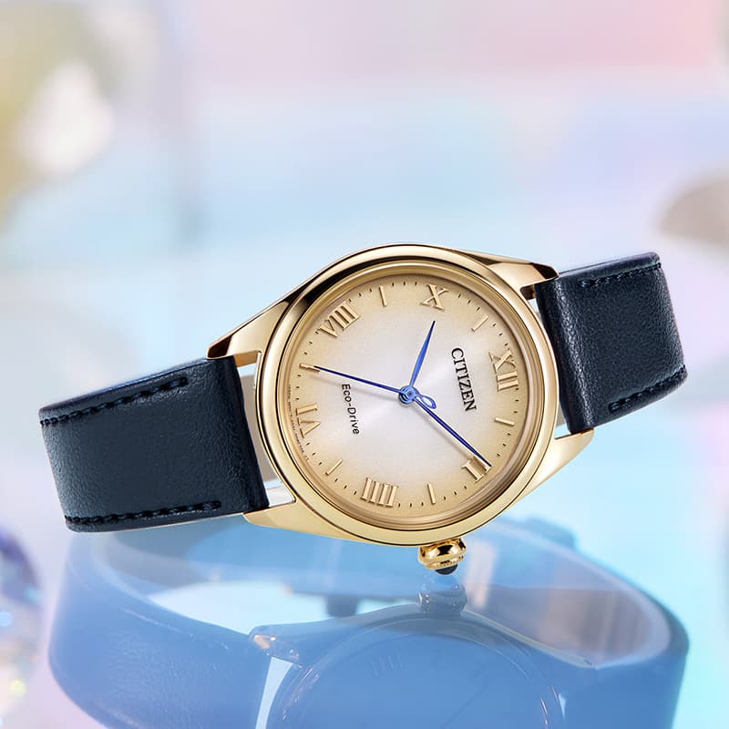 Часы Citizen Eco-Drive Women's Yellow Dial - изображение 4