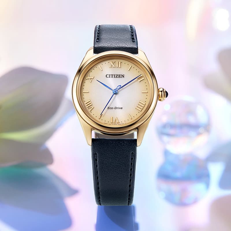 Часы Citizen Eco-Drive Women's Yellow Dial - изображение 2