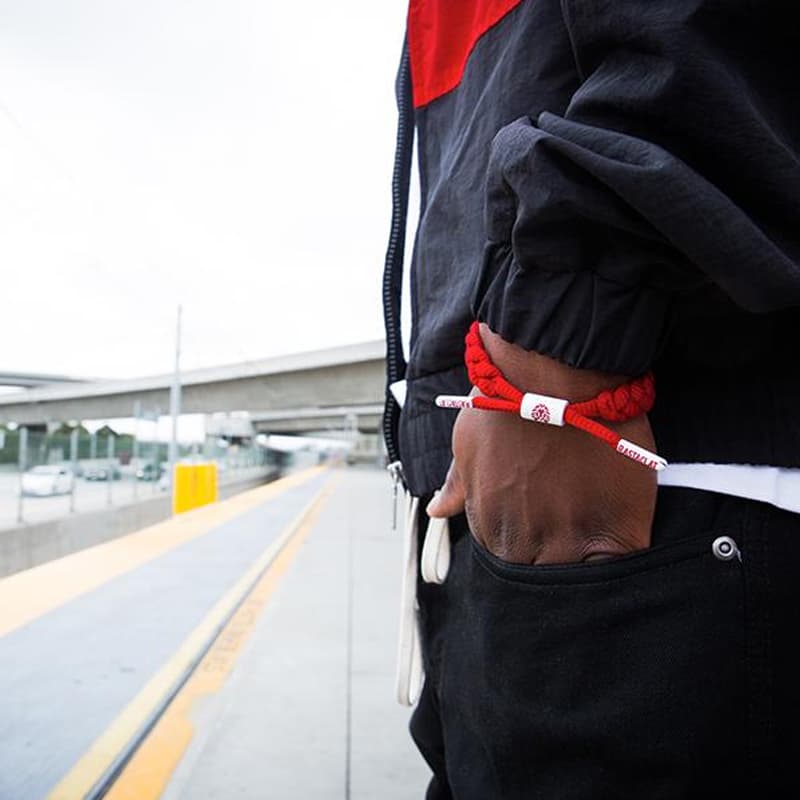 Браслет Rastaclat Полиэстер Волокно Маленький Лев Ткань Вязаный Браслет Унисекс - изображение 5