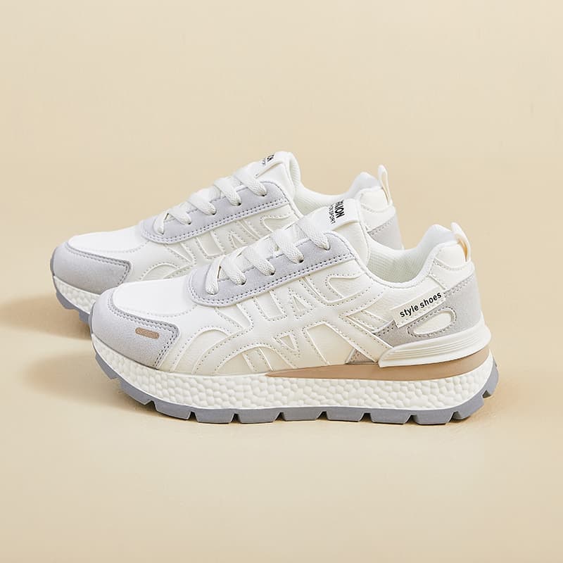 Кроссовки JOHLIN DREAM Cortez Обувь Текстиль Синтетическая Кожа Низкий Верх Тяжелая Подошва Женские - изображение 2
