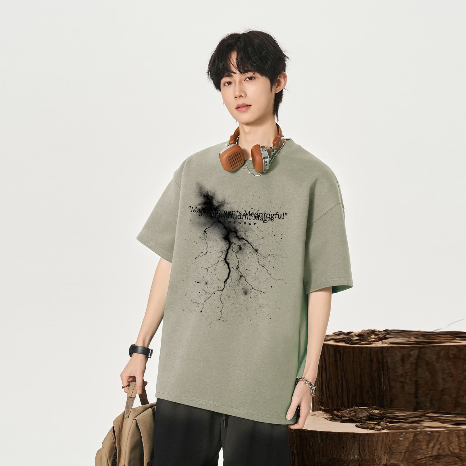 Футболка JEANSWEST Короткие рукава T-рубашки унисекс - изображение 3