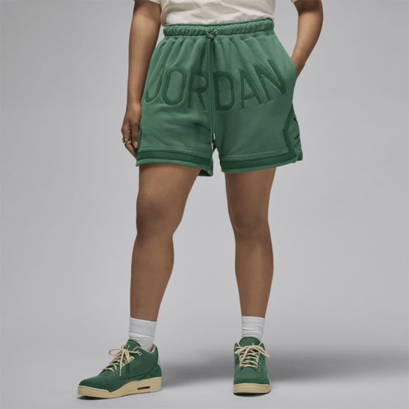 Шорты Jordan x Nina Chanel Abney Shorts Green - изображение 3
