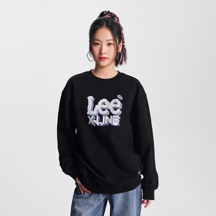 Кофта Lee FW24 Crewneck Logo Sweatshirt - изображение 6