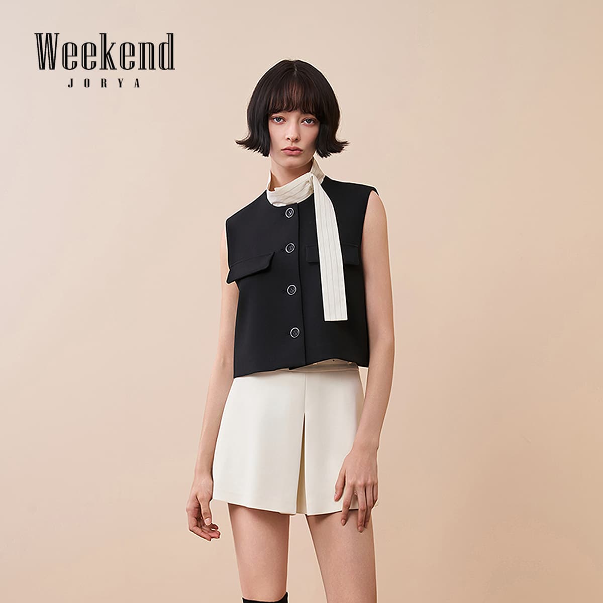 JORYAweekend Черные Женские Жилеты - изображение 2