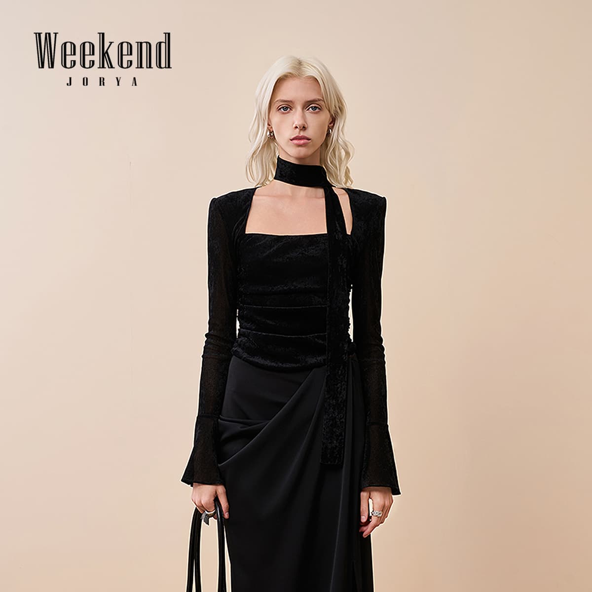 Кофта JORYAweekend Черный Женский Трикотаж - изображение 5