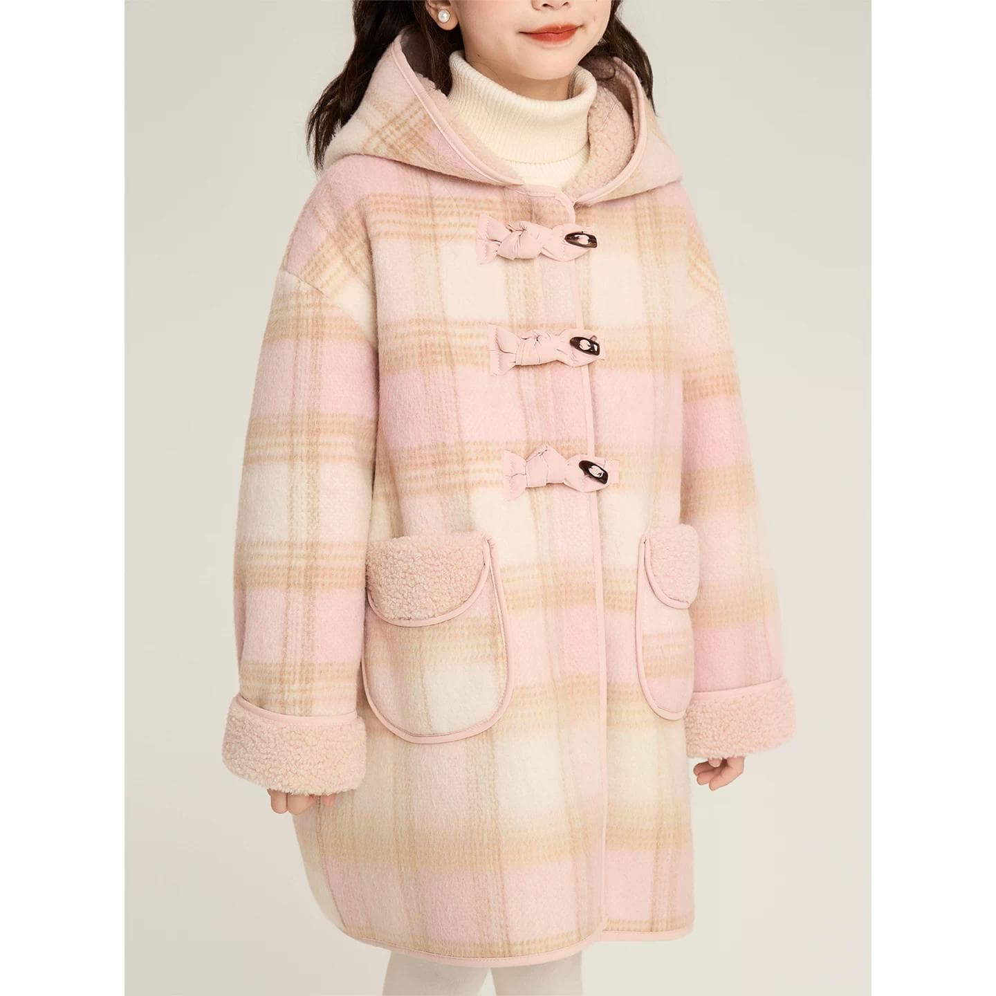 PIERRE CARDIN Розовый Kids Шерстяное пальто - изображение 2