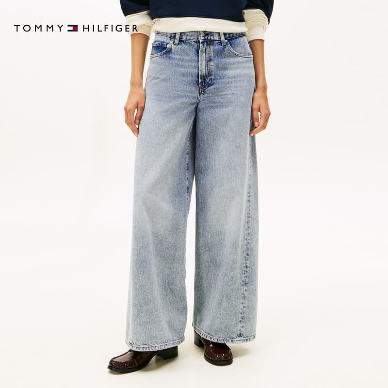 Джинсы Tommy Hilfiger Джинсовый Синий 1AA Женские Джинсы - изображение 4