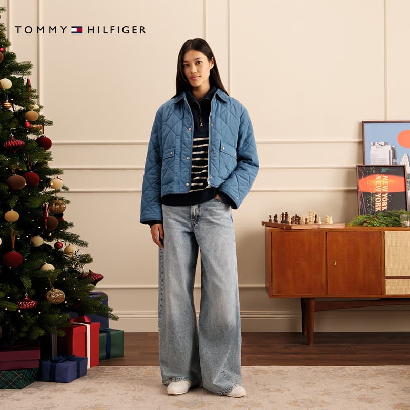 Джинсы Tommy Hilfiger Джинсовый Синий 1AA Женские Джинсы - изображение 2