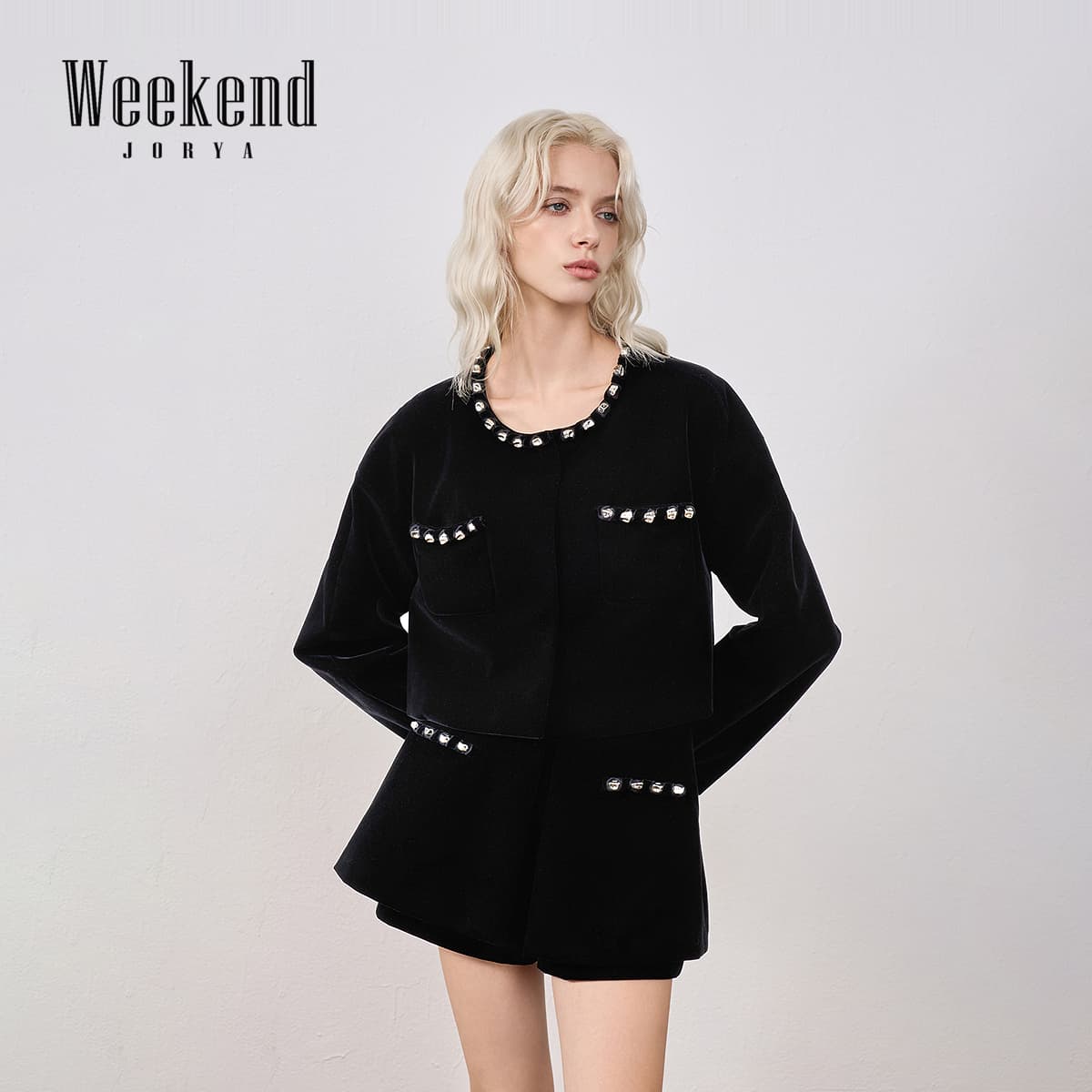 Юбка JORYAweekend Повседневные короткие юбки для женщин - изображение 5
