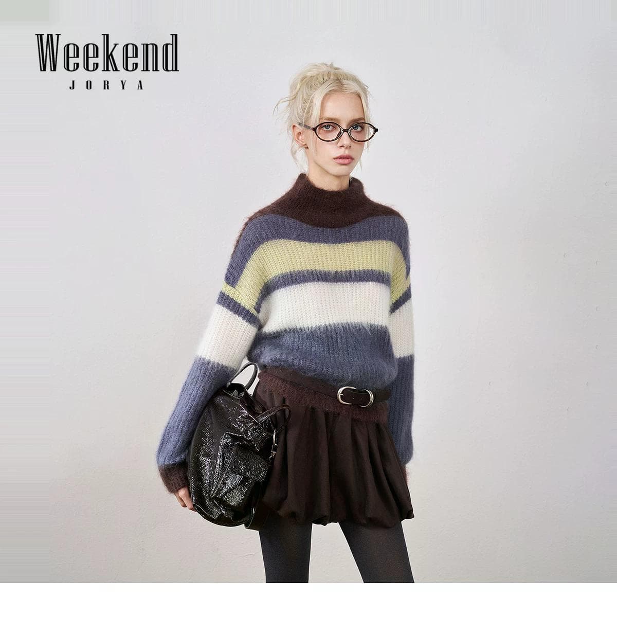 Кофта JORYAweekend Многоцветные полосы Женский трикотаж - изображение 2