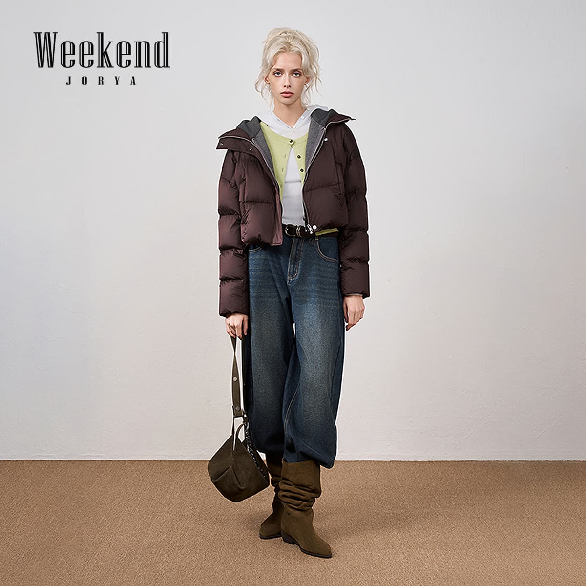 Джинсы JORYAweekend Темно-синий женский джинсы - изображение 4