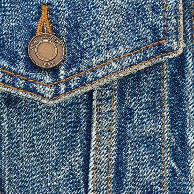 Saint Laurent FW23 Denim Jacket - изображение 4