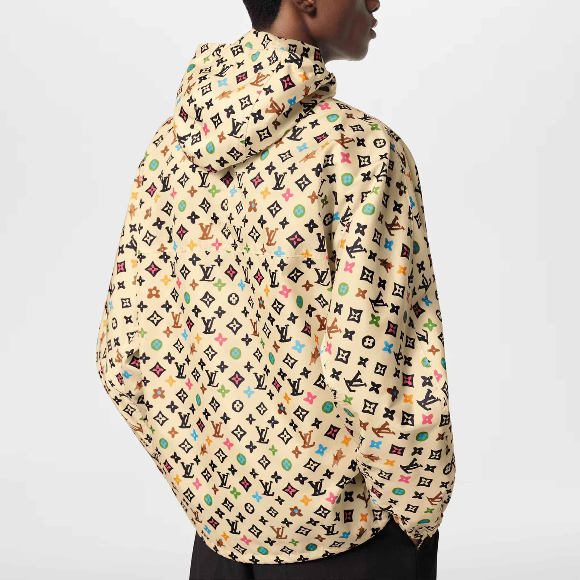 Куртка LOUIS VUITTON x Tyler SS24 Logo Windbreaker Jacket Yellow - изображение 4