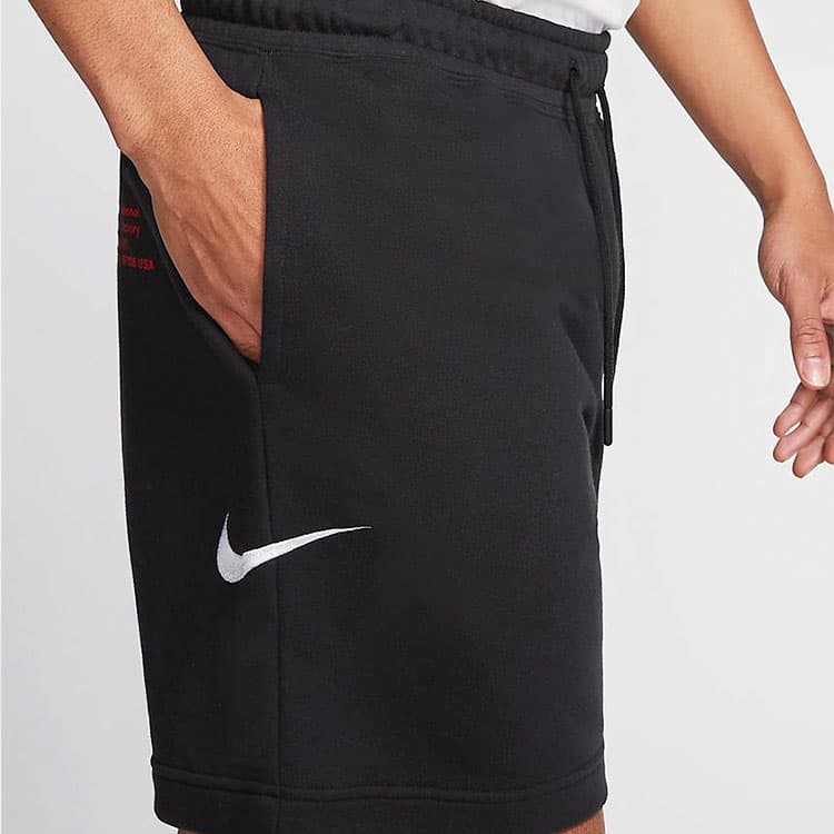 Шорты Nike Swoosh French Terry Short Black - изображение 4