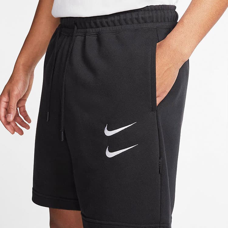 Шорты Nike Swoosh French Terry Short Black - изображение 7