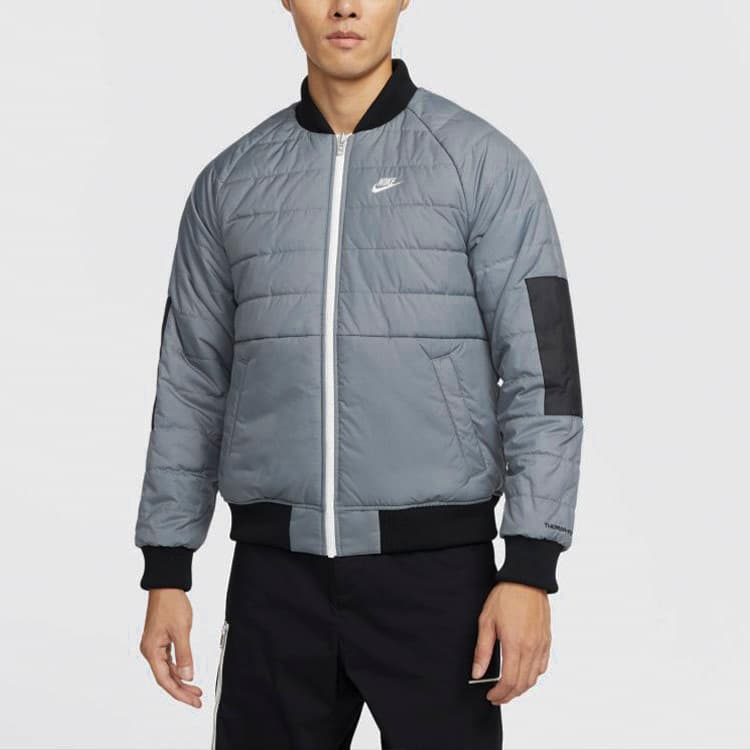 Зимняя куртка пуховик Nike Reversible Sports Jacket Black - изображение 7