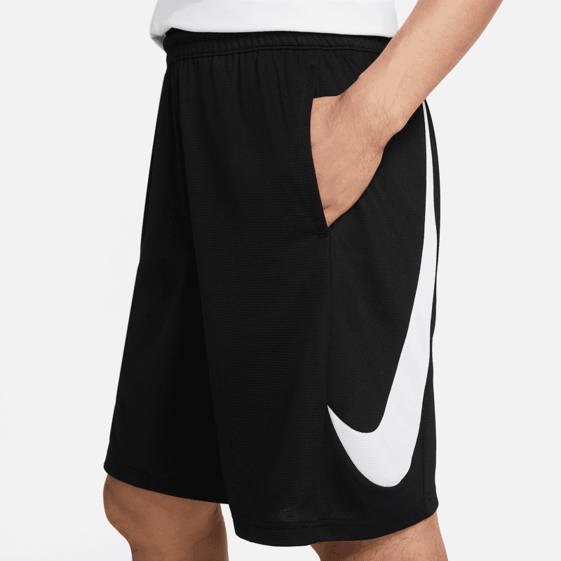 Тренировочные штаны Nike Large Logo Drawstring Shorts Black - изображение 5