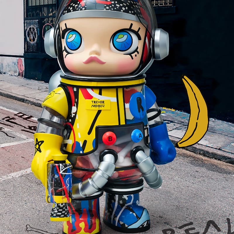Фигурка POP MART Molly MEGA SPACE Trevor Andrew 1000 70cm - изображение 6