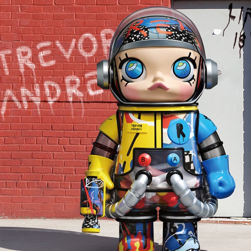 Фигурка POP MART Molly MEGA SPACE Trevor Andrew 1000 70cm - изображение 3