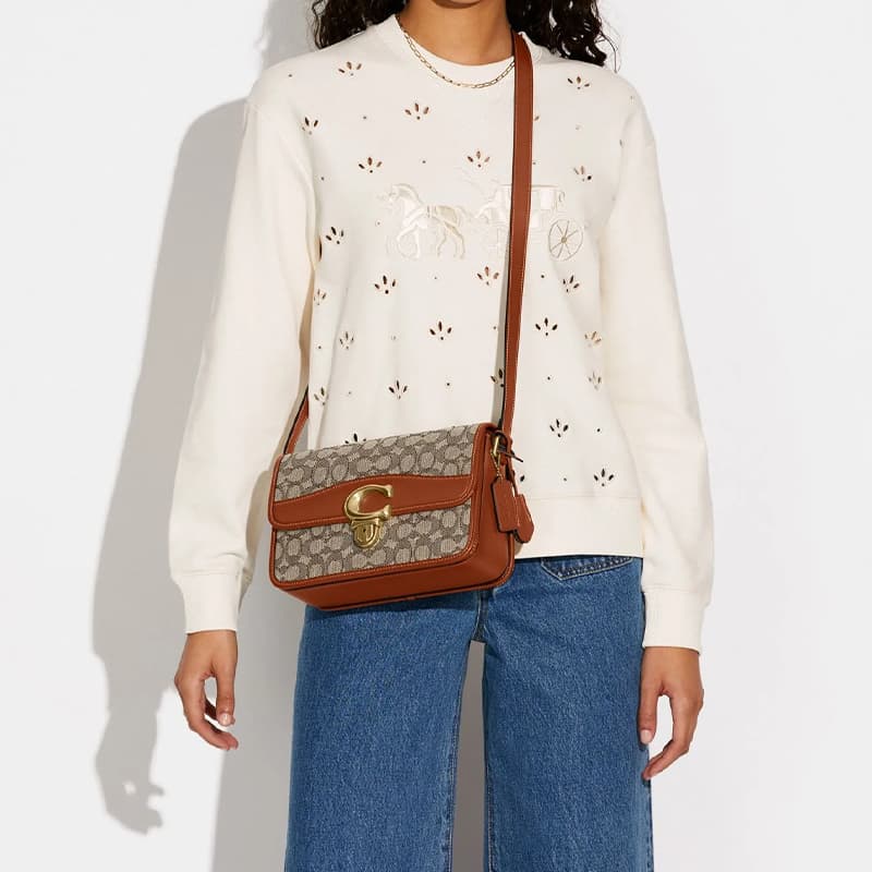 Сумка через плечо COACH Studio 19 Logo - изображение 5