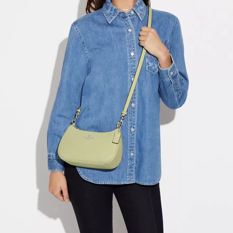 Мини-сумка COACH Teri 24 Lime Green - изображение 5