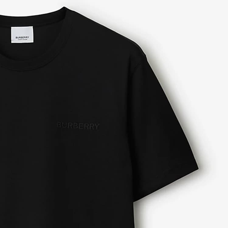 Футболка Burberry T-Shirt Black — фото 5