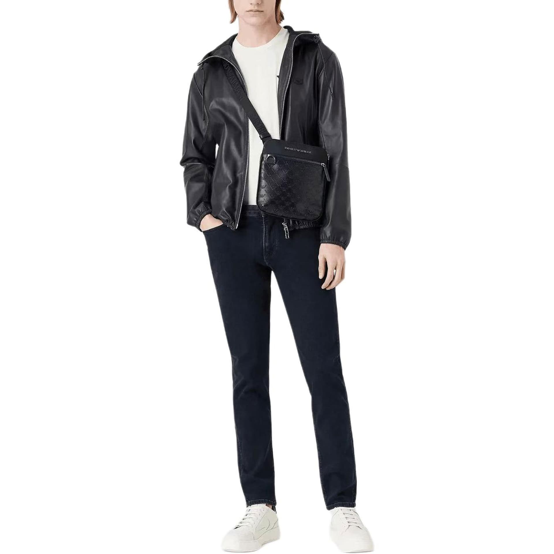 Штаны Emporio Armani FW21 Slim Jeans Blue — фото 4