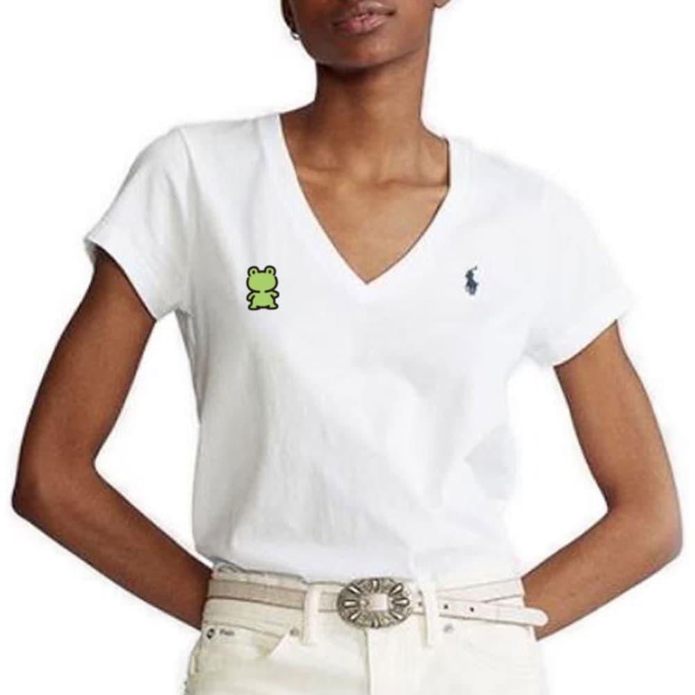 Футболка Polo Ralph Lauren Logo V T — фото 5