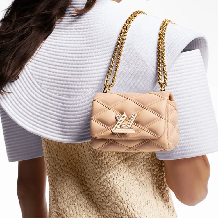 Сумка через плечо Louis Vuitton Pico GO-14 Beige - изображение 8