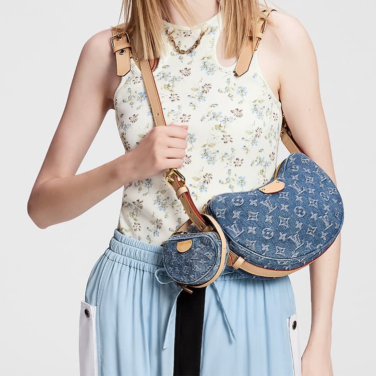 Сумка через плечо LOUIS VUITTON Croissant MM - изображение 9