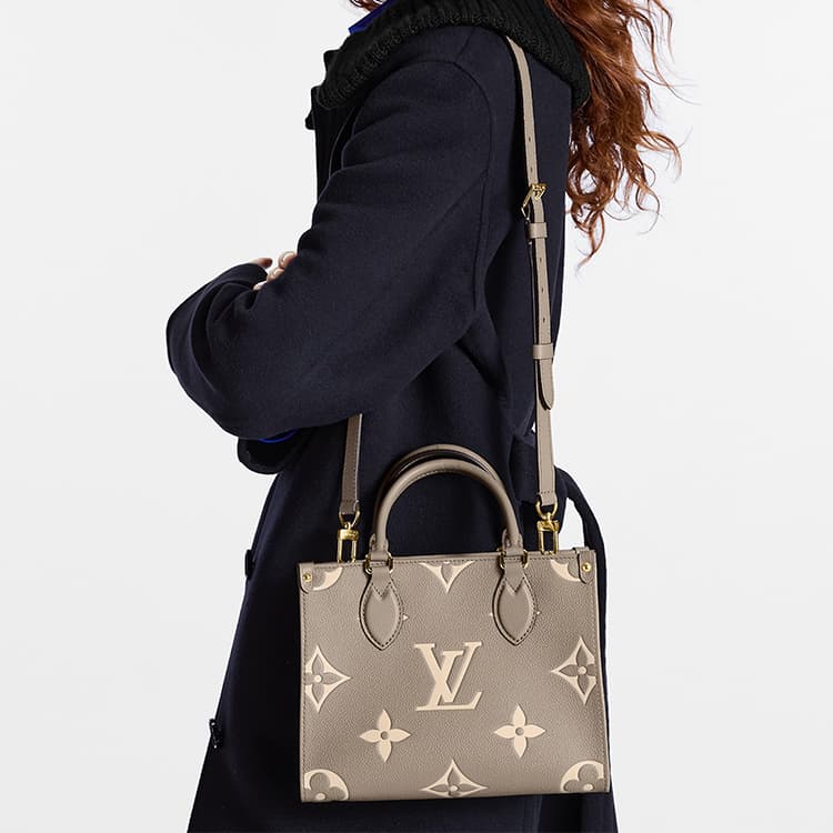 Сумка Louis Vuitton Onthego PM Elephant Grey/Cream - изображение 8