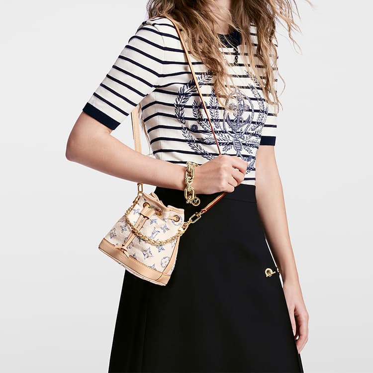 Сумка LOUIS VUITTON NOE Nano Nautical - изображение 9