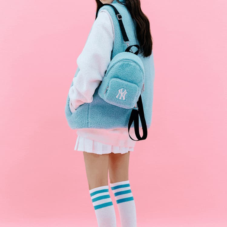 Рюкзак MLB NY Yankees Mini Backpack Blue - изображение 5