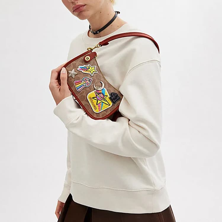 Мини-сумка COACH Swinger 20 PVC - изображение 5