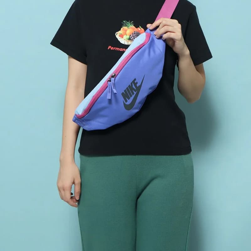 Поясная сумка Nike Crossbody Waist Bag Light Blue - изображение 6
