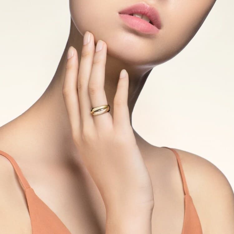 Кольцо Cartier Trinity - изображение 5