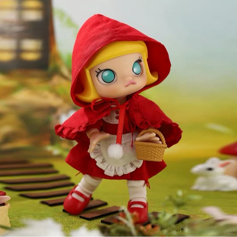 Фигурка POP MART MOLLY Kenny Swork x MOLLY Little Red Riding Hood BJD - изображение 2