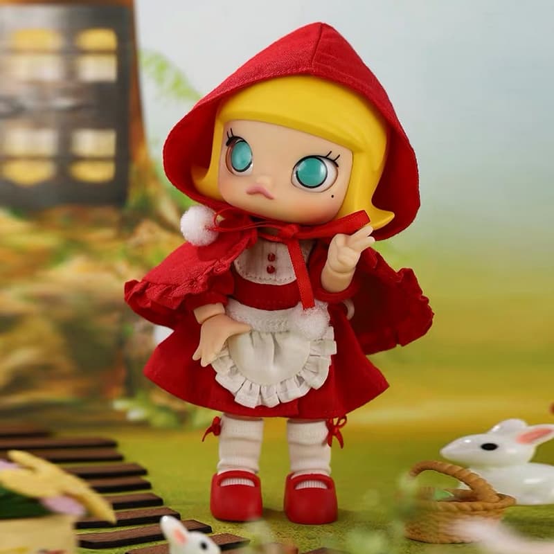 Фигурка POP MART MOLLY Kenny Swork x MOLLY Little Red Riding Hood BJD - изображение 4