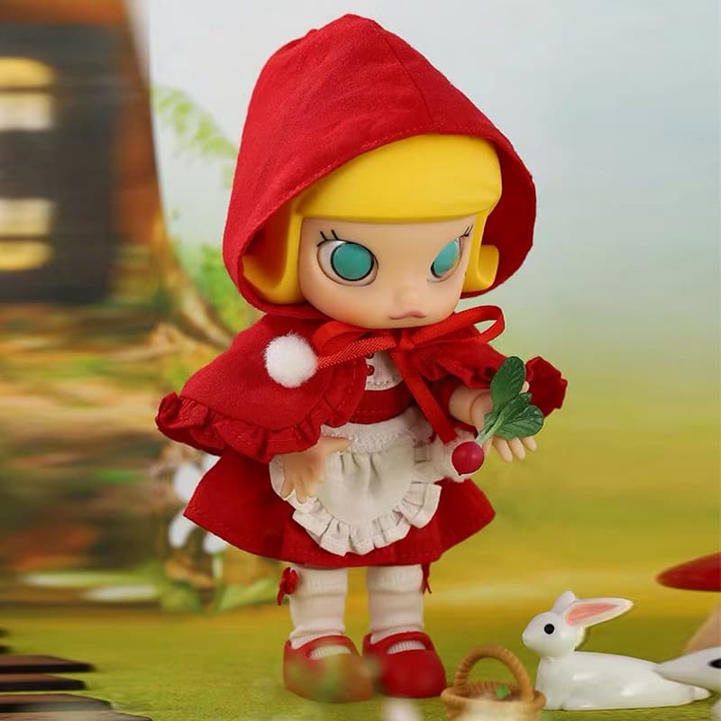 Фигурка POP MART MOLLY Kenny Swork x MOLLY Little Red Riding Hood BJD - изображение 6
